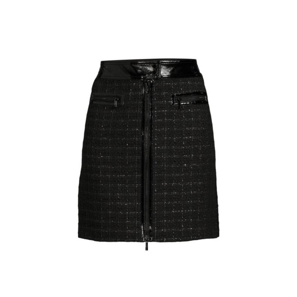 KARL LAGERFELD PARIS TWEED SKIRT - Picture 4 of 6